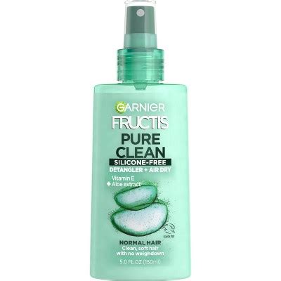 garnier fructis detangler|garnier pure clean detangler target.